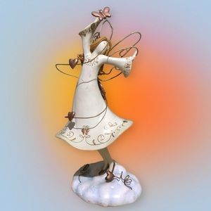 RUSS BERRIE  "Spirit Of The Angels" Bobble Figurine 22053 6.5 inches